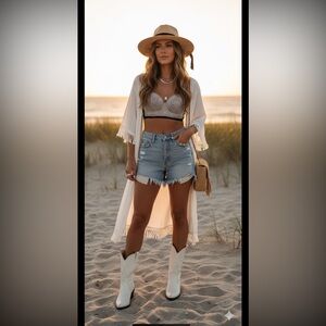 Black Bra with Rhinestone Accents